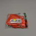 Sexy Bikinis for Women 2 Piece Bikini Spaghetti Strap Swimsuits Solid Color Bathing Swimwear Triangle Bathing Suit (Small, Orange)