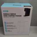 Mini Hot and Iced Coffee Maker Single Serve, for K Cup and Ground, 6 to 14 Oz Brew Sizes, with Recipe Book, for Home, Travel, RV, Office and Dorm, Classic Black (2.0 Version)