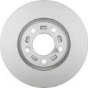 BOSCH 34010890 QuietCast Premium Disc Brake Rotor - Compatible with Select Mazda 3, 3 Sport, 5; Ford Focus, Ford Escape, Volvo S40 and C70