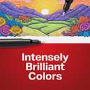 Sharpie Felt Tip Pens, Fine Point Pens (0.4mm), Felt Tip Markers, Assorted Colors, 12 Count - Journaling, Art, Drawing, Markers