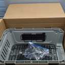 Plastic Dog/Cat Crate Portable Travelling Pet Kennel Without Wheel for Dogs/Cats, Small, Tan