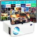 ZDK Native 1080P 18000 Lumen Projector with Wifi and Bluetooth