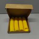 Plastic Easter Eggs for Holiday Decorations and Celebrations, 30 Pcs (Yellow)