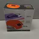 Portable CD Player Boombox with AM/FM Radio + Built in Speakers + Aux Input to Phone/Headphones/Any Audio - CD Players for Home Using AC Adapter or C Batteries (Orange)