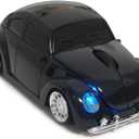 Wireless Car Mouse, Funny Car Shaped Mouse 2.4GHz Optical Wireless Mice for Computer PC Notebook Laptop (Black)