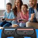 2 x TRANSNOVO Hand Grips for Switch 2Wear-Resistant Switch Accessories Controller Grips for JoyCon2 Pack Comfort Handles (Black)