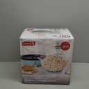 DASH SmartStore Deluxe Stirring Popcorn Maker, Hot Oil Electric Popcorn Machine with Large Lid for Serving Bowl and Convenient Storage, 24 Cups  Aqua