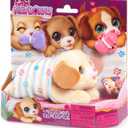 furReal Newborns Puppy Interactive Pet, Small Plush Puppy with Sounds and Motion, Holiday Stocking Stuffers, Gifts, Presents, Kids Toys for Ages 4 Up by Just Play