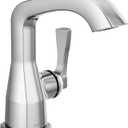 Delta Faucet Stryke Single Hole Bathroom Faucet, Chrome Single Handle Bathroom Faucet, Bathroom Sink Faucet, Delta Chrome Bathroom Faucet, Lumicoat Chrome 576-PR-LPU-DST