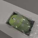 Wireless Keyboard and Mouse Combo, Colorful Ergonomic Full Size Retro Low-Noise Keyboard with Cute keycaps, Compatible with Windows, PC, Perfer for Home and Office Keyboards (Green)