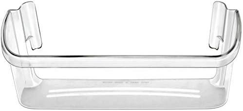 240323002 Refrigerator Door Bin Shelf Compatible with Frigidaire or Electrolux, Bottom 2 Shelves on Refrigerator Side, Single Unit, Clear, Replaces PS429725, AP2115742, AH429725，