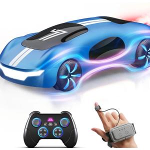 Gesture Sensing Remote Control Car, Drift RC Stunt Car with Light Spray & Sound, 2.4GHz Hobby RC Cars Toy for Kids, 360° Rotate, Birthday Gifts for Boys Girls 4-12
