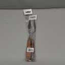 2pcs Palette Knife Painting Tool 1.18" x 0.39" Stainless Steel Teardrop Blade 7.09" Length Spatula Painting Pallet Knives with Hole Beech Wood Handle for Acrylic Canvas, Red/Silver