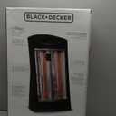 BLACK+DECKER Infrared Radiant Quartz Tower Heater, 1500W Space Heater with Adjustable Thermostat, Portable Heater with 2 Settings, Personal Heater for Home and Office, BHTI06, Black. many scratches during transportations