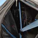 Wrangler ATG Trailway Expandable Hardside Luggage, Storm Blue, 22" Carry-On
