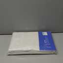 MIULEE Natural White Linen Curtains 63 Inch Length 2 Panels Set for Living Room Bedroom Semi Sheer Light Filtering Farmhouse Rod Pocket Short Soft Thick Linen Textured Window Drapes W42XL63