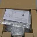 HGGH Motion Sensor Outdoor Lights - Flood Lights Outdoor Security Light Led Foodlights Ip65 Waterproof 6000k 38w 4200lm 3 Head Plug in Outside Lights for House, Backyard, Porch (1pack, White)