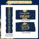 Graduation Money Holders for Cash Gifts: Class of 2026 Grad Money Greeting Card, Funny Cash Gift Card Holders, Navy Blue & Gold Graduate Party Decortaions Supplies