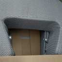 LEBENGURU Reading Pillow for Laptop, Extra Large Armrest Gaming Pillow for Working, Hight Adjustable Lap Desk Pillow for Adult Sitting in Bed, Floor, Sofa (Grey)