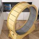 IMIKEYA Cat Wheel Replacement Pads - Soft Carpet for Cat Treadmill Wheel - Replacement Mat for Indoor Cats to Enhance Exercise and Training Experience