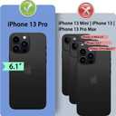 DuckSky for iPhone 13 Pro 6.1" Genuine Leather Wallet caseRFID Blocking4 Credit Card HolderReal Leather Flip Folio Book Protective Cover Women Men for Apple 13Pro Phone case Wine Red