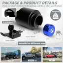 Upgraded Trailer Lock, Fits 2-5/16 Inch Coupler Heavy Duty Anti-Theft Trailer Hitch Lock, Accessories for RV/Boat/Trailer