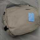 WONHOX Vacuum Seal Travel Backpack with Air Pump,Compression Vacpack Waterproof Carry On Backpack for Travel Women Men with Vacuum System,Airlines Approved Daypack Laptop Space Saver Bags,Grey/Brown