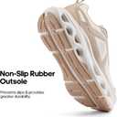NORTIV 8 Women's Cushioning Walking Shoes Non Slip Breathable Comfortable Workout Running Tennis Jogging Gym Athletic MovePropel Fashion Sneakers