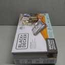 BLACK+DECKER Carpet Sweeper 50 Minute Lithium Floor Sweeper, Multi-Surface Use, Easy One Hand Cleaning, Self Standing, Charger Included (HFS115J10)