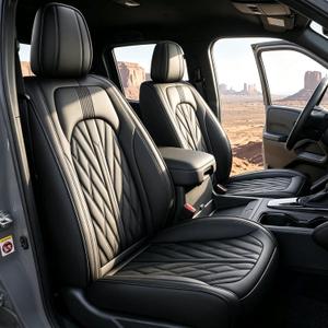 AOMSAZTO Seat Covers Fit for Nissan Frontier 2009-2026 Front Seat