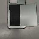 Nvollnoe Compatible with iPhone 16 Pro Case with Card Holder Dual Layer Heavy Duty Protective Shockproof Hidden Card Slot Slim Wallet Phone Cover for iPhone 16 Pro for Women&Men 6.3 inch(Green)