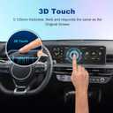 (4Pack) 2025 2026 2027 Carnival Screen Protector for Kia Carnival (Dual 12.3In+AC Display) (LX/LXS/EX/SX/SX Prestige), 2027 2026 Carnival Hybrid Accessories Ultra HD Touch Sensitive