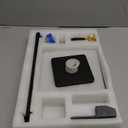 Matte Black Shower Faucet Set, Single Function Shower Trim Kit with Rough-in Valve, Square Rain Shower Head System Included Extra Long Shower Arm for Bathroom