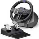 PXN Gaming Steering Wheel - 270/900 V900 GEN2 Sim Racing Wheel with Pedals Paddle Shifter - for Xbox One,Series S|X, PC, PS4, Switch
