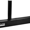 Signature Fitness Plate Loaded Lever Arm Attachment for Power Racks and Squat Stands - Fits Most Racks, Black