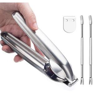 Artcome Nut Cracker Chestnut Clip Walnut Almonds Hazelnuts Pliers Metal Nut Opener Plier Multifunctional Chestnut Opener with 2 Picks