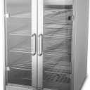 5-Shelf Electric Catering Hot Box Food Warmer Accommodating up to (10) 15" Pizza Boxes, Countertop Heated Holding Cabinet for Pretzels, Warming Machine for Home Commercial Use, 120V 600W