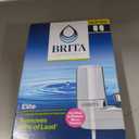 Brita Faucet Mount Water Filter System, Chrome, No-Wait Filtration, Easy Install, Multi-Use Tap Water Filter for Kitchens, Bathrooms & Small Spaces (1)