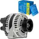 PHILTOP Alternator Fit for Honda 2002-2004 Odyssey 2003-2004 Pilot,for Acura 2001-2002 MDX 11063N Alternator CW,130Amp,S6,IR/IF,13918N,06311PGK505,1042103090,1042103091,13918,16997,19134441