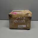 evian Natural Spring Water, 750 ml (25.36 fluid ounce) Water Bottle with Sports Cap, 12 Pack 09/11/2026
