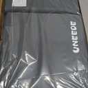 UNEEDE Baby Bath Kneeler and Elbow Rest Pad Set, 1.5 Thick Memory Foam Bath Kneeling Pad with Elbow Support, Bathtub Mat with Toy Organizer for Bathing Infant or Toddler, Grey