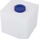 Akozon Fresh Water Holding, 8 Gallon RV Water Holding 12.8 X 12.4 X 12.0 in Food Grade LLDPE Fresh Water Storage for Trailer Boat Yacht