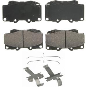 Wagner QS ZD799 Disc Brake Pad Set, Engineered to Reduce Noise-Causing Vibration, Fits 20002002 Toyota Tacoma