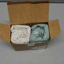 2-Pack Mini Crib Sheets Fitted - 38x26 Pack N Play Sheets for Pack and Play Mattress, Organic Cotton, Soft & Breathable Playard Bedding, Neutral Mini Toddler Bed Cover for Boys, Girls (Prairie)