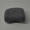 KingPavonini Cooling Knee Pillow for Side Sleepers Hip Pain, Memory Foam Leg Pillow for Side Sleeping with Strap, Ergonomic Hip Pillow for Spine Aligning, Back/Knee Pain, Sciatica, Pregnancy (Gray)