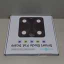 Scale for Body Weight and Fat Percentage, RunSTAR Digital Accurate Bathroom Smart Scale with Large Display, FSA&HSA Eligible 13 Body Composition Analyzer Sync App (Black)