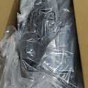 HOMLAND Foldable Rollator Walkers with Seat for Seniors, 8'' Big Wheels, 350 lb. Weight Capacity, Adjustable Handles and Seat Height, Lightweight Rolling Walker, Purple