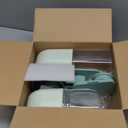 Kenond 35oz Hanging Automatic Pet Food Water Dispenser, Auto Gravity Pet Feeder and Waterer Set, Cage Cat Food Bowl Dog Feeding Station for Puppy and Kitten Rabbit Chinchilla Hedgehog Ferret (Green)