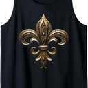 Fleur de Lis Tank Top M 