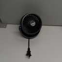 Gaiatop Desk Fan, 5-Inch Portable Electric Table Desktop Air Circulator Fans, Small but Powerful with 3 Speed 360 Adjustable Tilt for Cooling Home Dorm Office Bedroom Bathroom Kitchen, Black